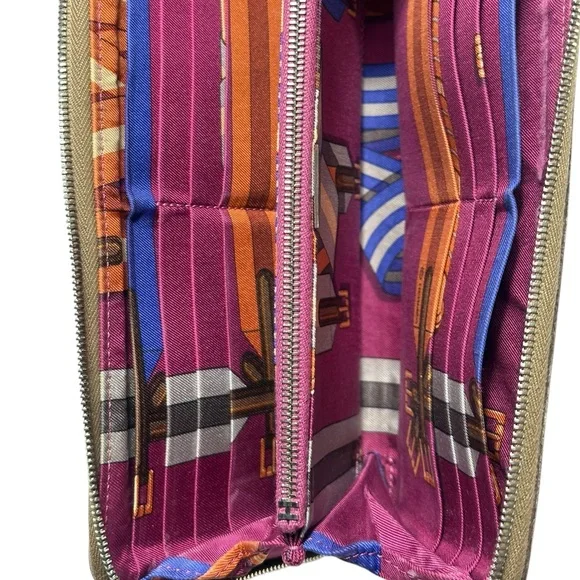 Hermes Silk'In Classique Long Wallet - Picture 7 of 7